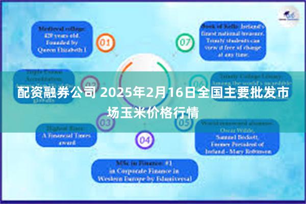 配资融券公司 2025年2月16日全国主要批发市场玉米价格行情