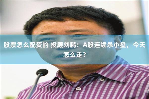 股票怎么配资的 投顾刘鹏：A股连续杀小盘，今天怎么走？